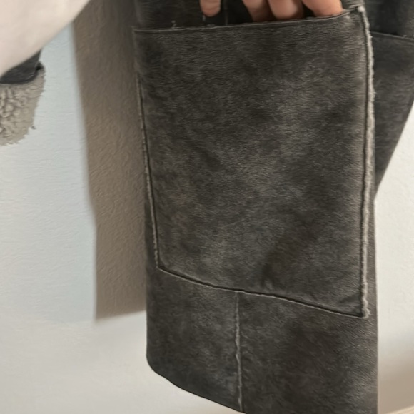 PierAntonio Gaspari Italy super cozy fleece coat 42 - Picture 10 of 16